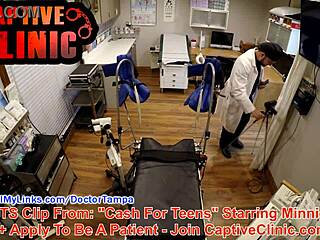 Bekijk de volledige film op Captive Cliniccom met zwarte patiënten met perfecte tieten en kleine borsten