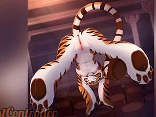 Compilation de gros culs et gros seins de Tigresses Yiff