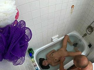 Teen sensation in the bath - Part 2