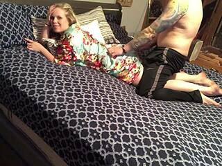 Blowjob queen stepsister gets fucked hard