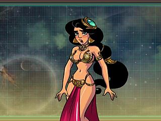 Akaburs, księżniczka Jasmine, zostaje wytrzebana i masturbowana w części siódmej Kanału 34