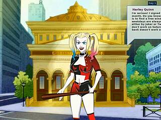 Cartoon cutie Harley Quinn's hentai trainer takes center stage