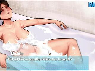 Spying on Maid: A Gamer Girl's Shower Adventure