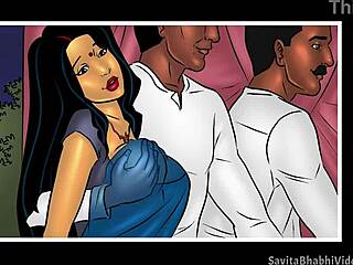 Indian Bhabhi's Desi Sex with Cartoon Characters