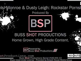 Dusty Leighs Rockstar - en varm musikvideo med Kelsi Monroe
