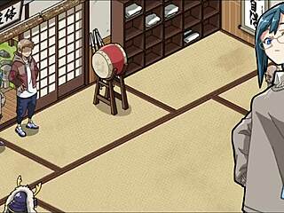 Secret lesson in self-defense school: Hentai and instruction