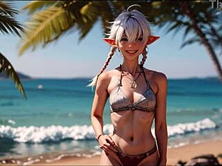 Erlebe das erotische Abenteuer von Aliaie, einer KI-generierten Figur in Final Fantasy XIV