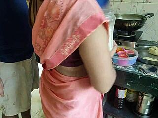 Naughty desi bhabhi gets ass-fucked by her brother-in-law in the kitchen